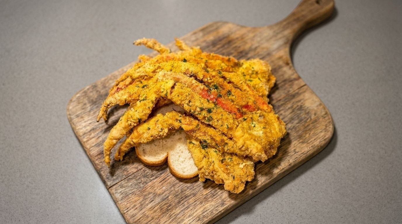 Fried Snow Crabs